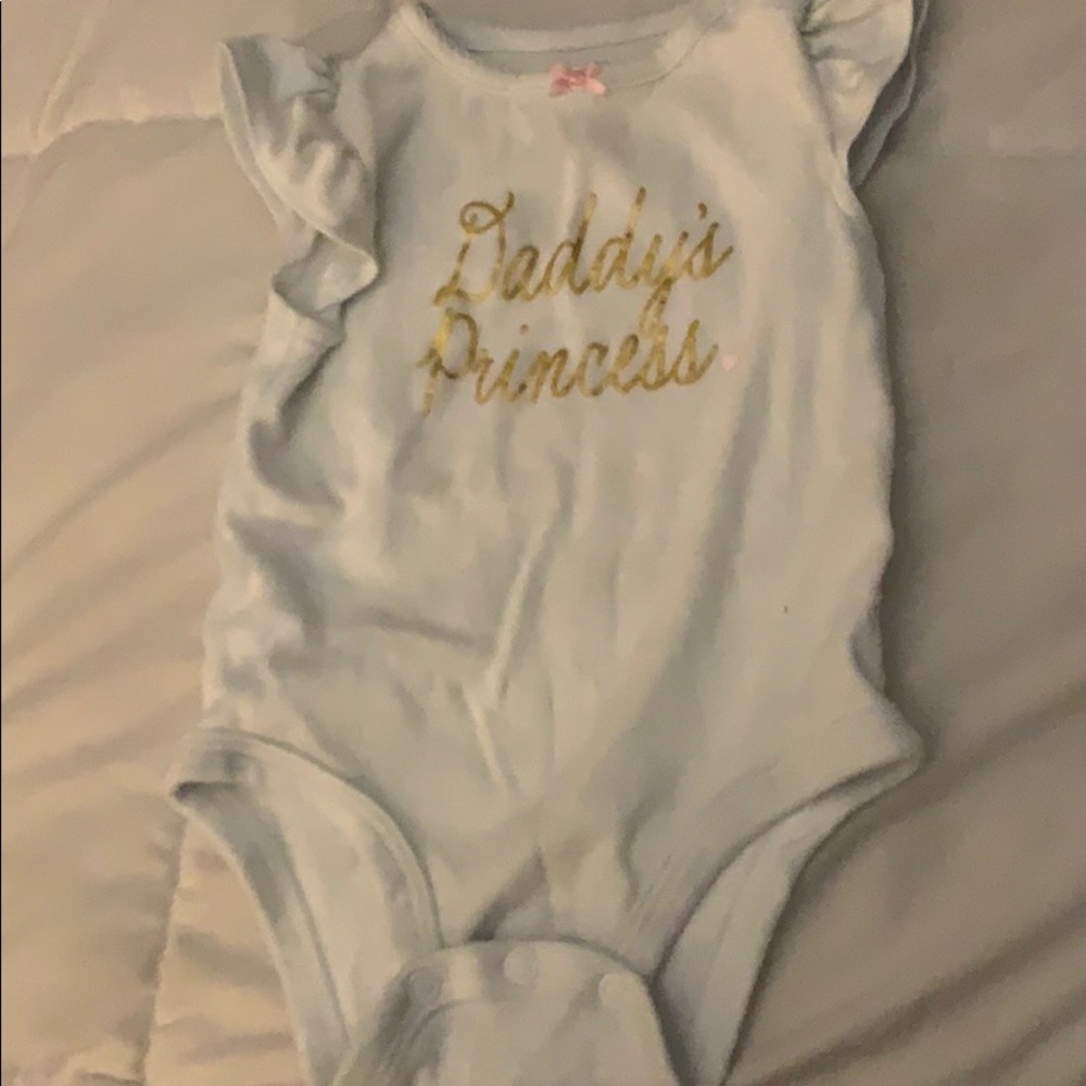 Daddy’s princess onesie